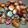100g Unique Natural Agate Tumbled Stones, Assorted Patterns, Home Decor, Planter & Aquarium Accents, Jewelry Making Supplies