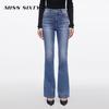 MISS SIXTY Женские импортные джинсы клеш из денима