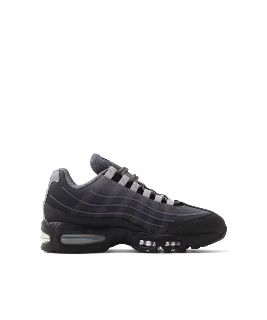 IH7853-001 Nike Air Max 95 Big Bubble Tech Черный Дымчато-серый (Мужской)
