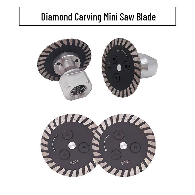 Мини алмазный пильный диск M14 для сухой резки и гравировки плитки и мрамора