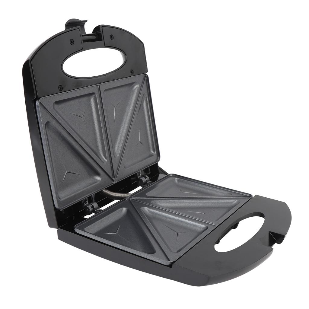 Электрический пресс для сэндвичей с безопасной ручкой, антипригарный, алюминиевый, для вафель Sna