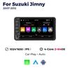 2026 New Android 15 Car Radio Wireless Carplay Screen For Suzuki Jimny 2007-2015 GPS Navigation Wifi RDS Auto Multimedia Player