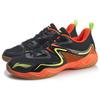 Li-Ning Кроссовки для бадминтона Sound Wave Унисекс Черно-оранжевые AYTQ017-3