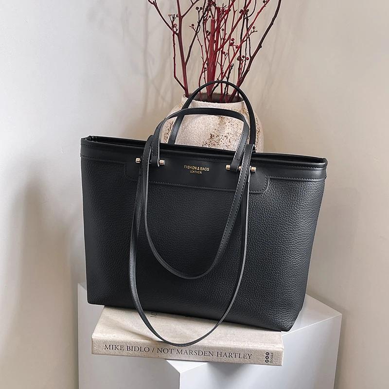 Осенние и зимние новые стили ПУ большой емкости высококачественные роскошные сумки через плечо и сумки