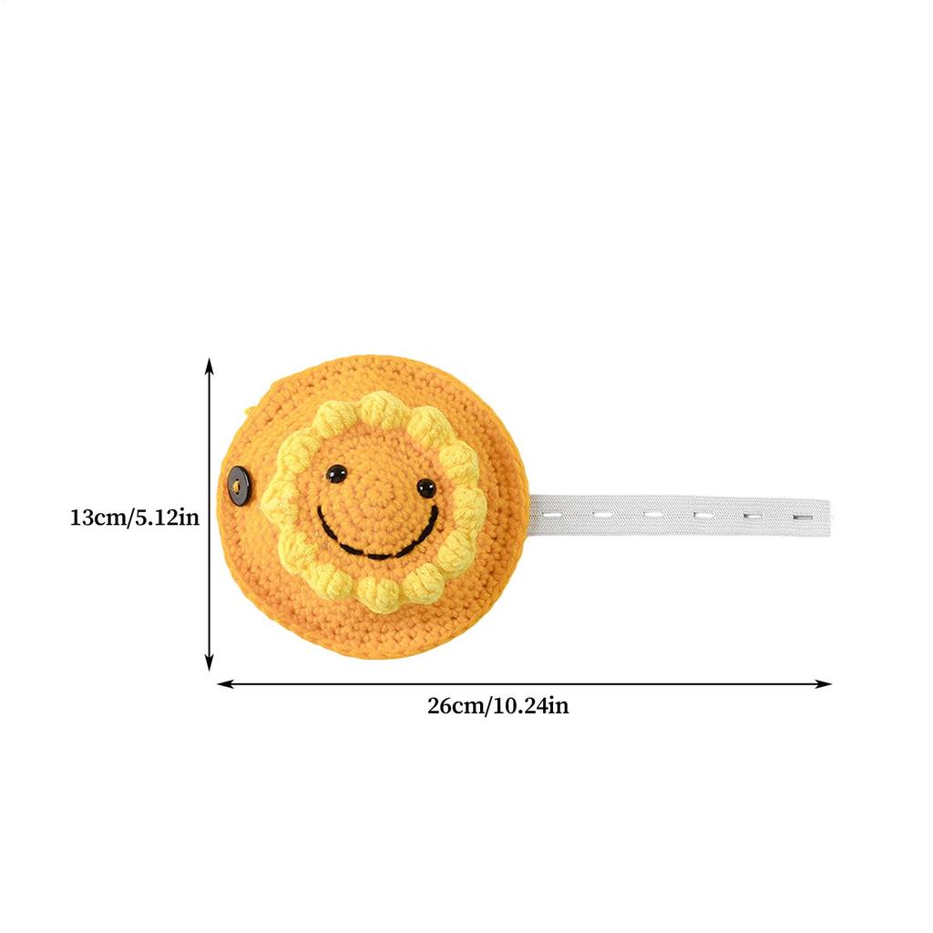 Tortoise Sweater Sunflower Design Warm Knitted Costume With Adjustable Elastic Strap Pet Costume Sweater For Small Animal Winter