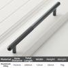 Coffee-Colored Cabinet Handles with Dual-Color Furniture Handle Drawer Pulls  Decor Hardware