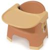 Nishiki Kasei Стульчик для кормления Микки Маус, Низкий стульчик со столиком и ремнем, Терракотовый, Сделано в Японии