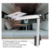 Removable RV Table Leg Bracket Aluminum Alloy Space Saving Table Leg Support for Caravan Campervan Boat Yacht
