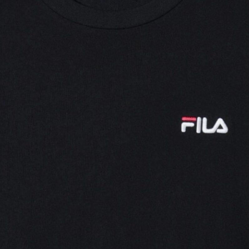 Fila Футболки Унисекс Черные Blk С Круглым Вырезом Средние FS2RSH2101X-BLK