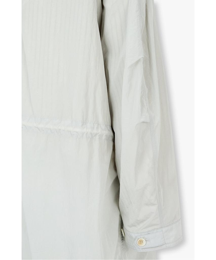 Man On The Boon Nylon String Detail Jacket_Light Grey 4716109006