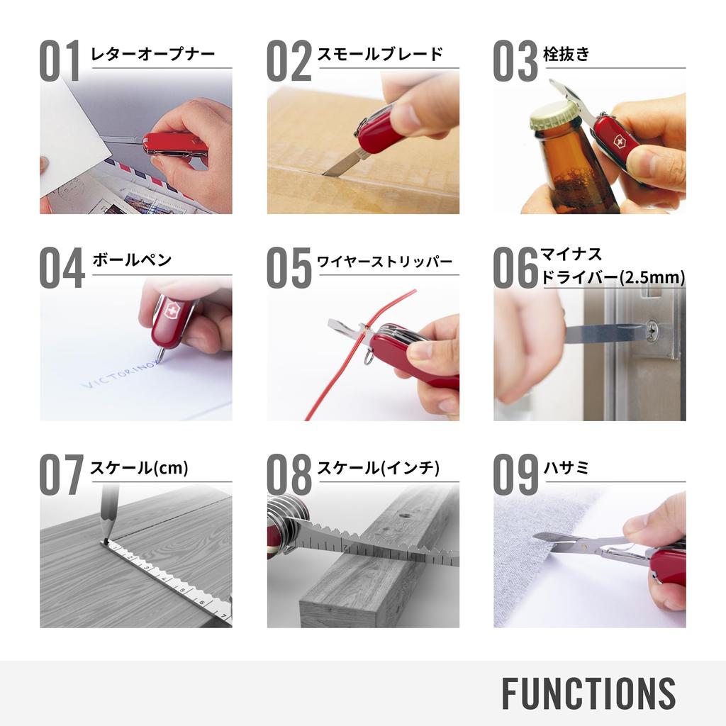 VICTORINOX Mini Champ Red Swiss Army Knife Многофункциональный нож Апельсиновый нож Пресс для кутикулы Швейцарский мультитул с 18 функциями Компактный Disaster