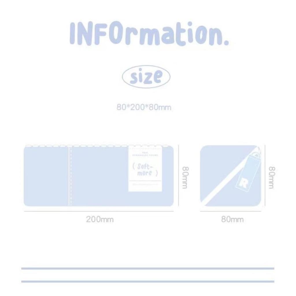 Простой студенческий канцелярский бизнес-канвас пенал большой вместимости канцелярский инструмент карандаш для начальной школы средней школы колледжа офисных работников