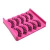 5 Pairs Beauty Soft Cross Thick Handmade Eye Lashes Extension False  Eyelashes Black