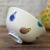 Washa No Kura Tea Bowl Stylish Kutani Ware Rice Bowl Colored Eggplant Ceramic Brand Japanese Tableware Birthday Gift