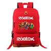 Game Merchandise Personalized Print Cartoon Backpack Virtual World Roblox Student Fashion Bag