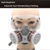 Industrial Gas Mask Spray Paint Painting Decoration Polishing Formaldehyde Protection Pesticide Chemical Dust-proof Respirator