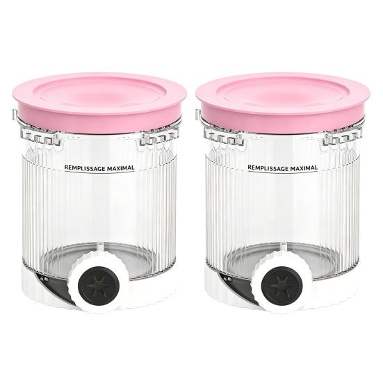 Контейнер для хранения мороженого, совместимый с Ninja Swirl NC701 NC701C Creami, для приготовления мягкого мороженого, без BPA, пищевой, нескользящий, для кухни