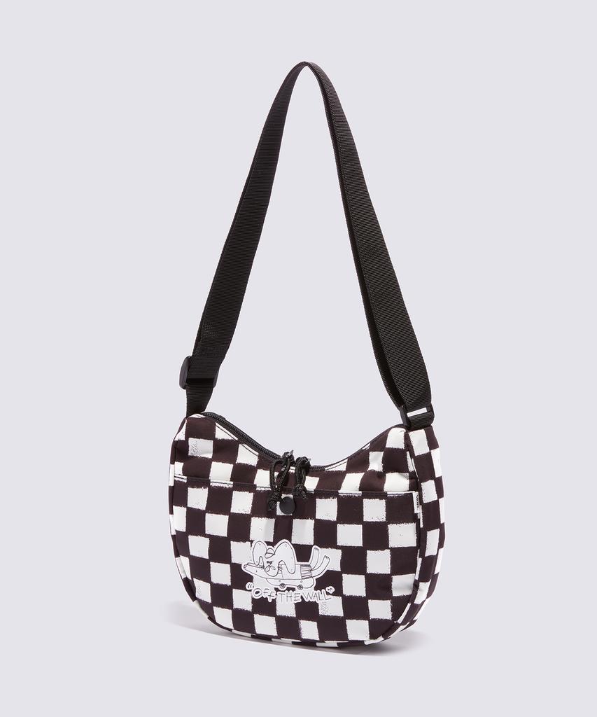 Сумка-хобо Vans Rabbit Check - Marsh Black: Lilu Check / Vn000Qf8Fba1