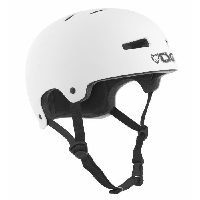 Casque - TSG - Evolution - Blanc Satin - Adulte - Bowl - BMX / VTT Freestyle