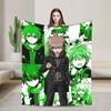 Shin TsukimiKanna Kizuchi Blanket  Travel Office Throw Blanket For Couch Chair Sofa Bed Warm Soft Customized Quality Bedspread