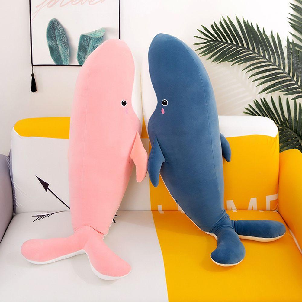 Мультяшная мягкая игрушка кукла китовая акула мягкие игрушки гигантская китовая плюшевая игрушка китовая подушка