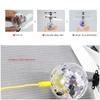 LED Flying Ball Infrared Induction Aircraft Gesture Control Toys Luminous Flight Balls Electronic Colorful Light Mini Helicopter