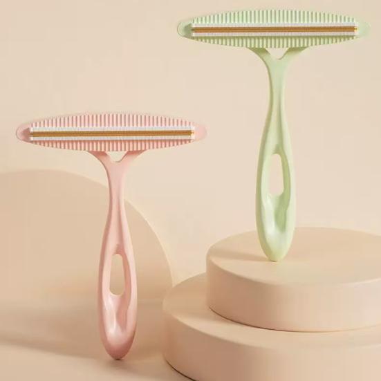 Двусторонняя щетка для удаления катышков с одежды и шерсти домашних животных с медной головкой, для ткани, для удаления волос и пыли с одежды, мебели, автомобильных сидений