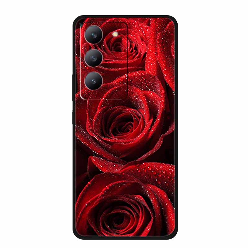 Phone Case For Redmi 15 4G Back Cover Case 6.9" Shockproof Black Silicone Soft Coque For Xiaomi Redmi 15 Case Redmi15 Funda Para
