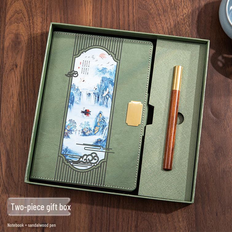 Подарочный набор из креативных деловых блокнотов 2025 года с магнитной застежкой