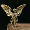 Angel Statue Figurine Little Sculpture Table Centerpiece Collection Indoor Cherub Figure Wing