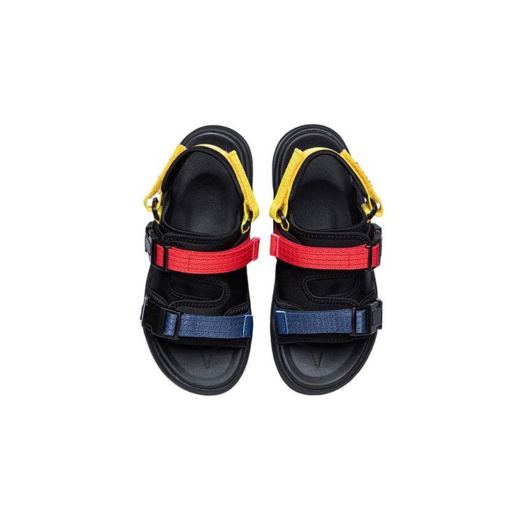 Сандалии спортивные LiNing Youth Coca детские сандалии черные красные YKUR010-5