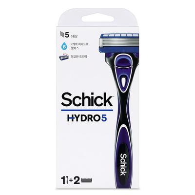 Бритва Schick Hydro 5 Basic + 2 дополнительных лезвия, 1 набор, корейское лезвие