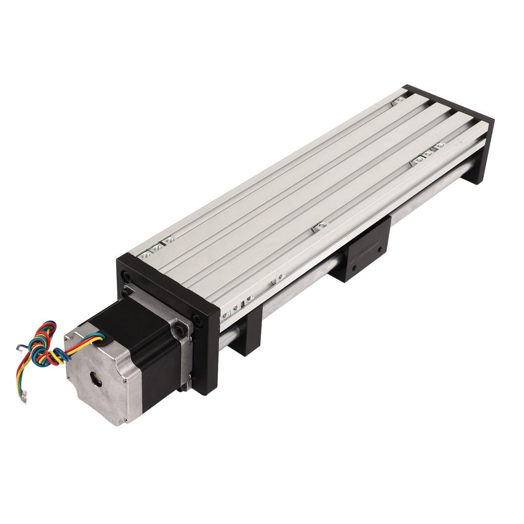 Linear Stage Actuator Double Optical Axes Guide Rail Slide 200mm Stroke Ball Screw CNC Motion Module
