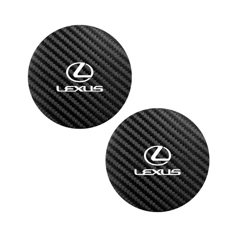 2026 Горячие Внутренние Наклейки Для Lexus GX470 LS400 LX470 LX570 RC350 UX250h ES350 RX450h 2 шт. Автомобильный Держатель Стакана Противоскользящая Вставка Подставка