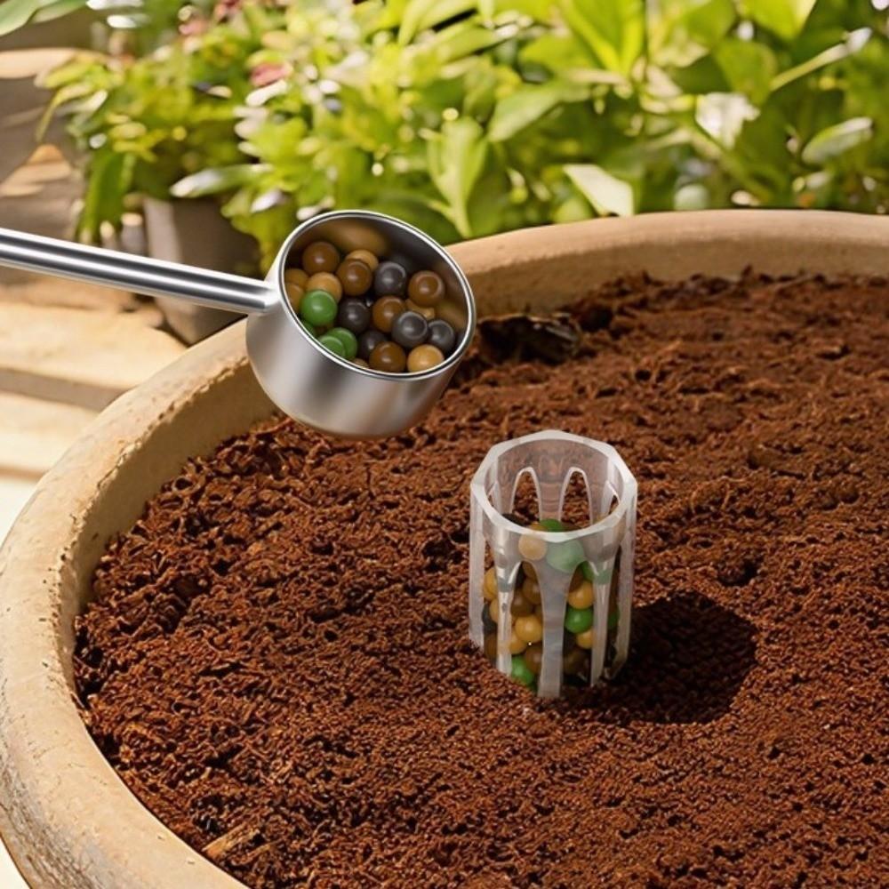 10PCS Plastic Plant Drainage Pipes Transparent Plant Root Ventilation  Potted Plants
