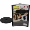 Three-Sided Acrylic Revolving Table Card A4/A5 Menu Sign Holder Menu Display Stand  Desktop Use