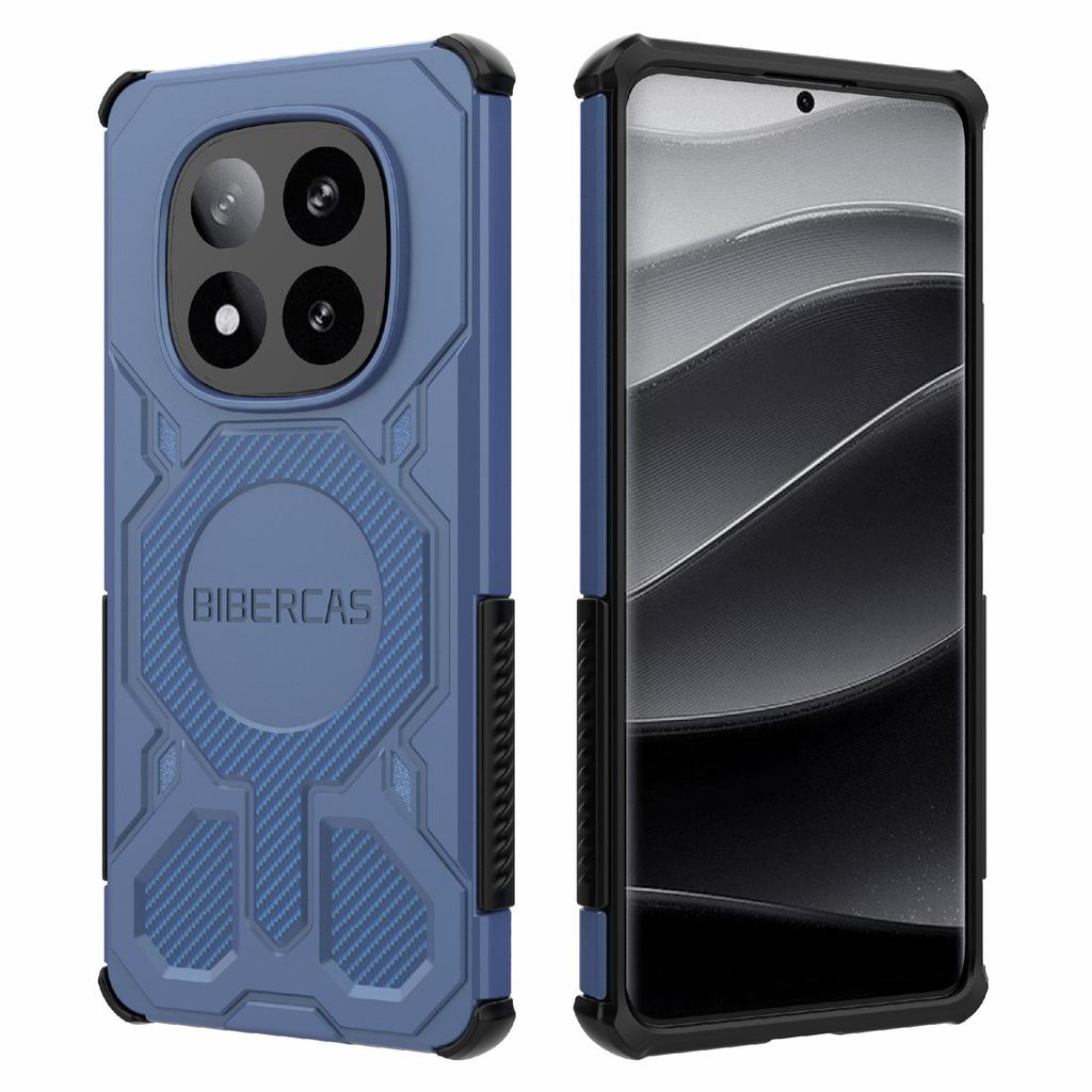 BIBERCAS J-16 Series For Xiaomi Redmi Note 14 Pro+ 5G Case Compatible with MagSafe Anti Drop TPU+PC Phone Cover