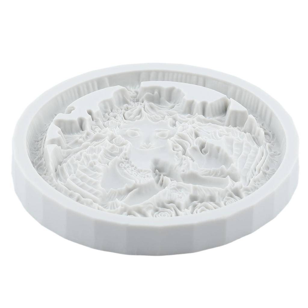 Камея с фоторамкой Силиконовые формы Ангел Фоторамка Форма для мастики Инструменты для украшения торта Топпер для кекса Конфета Шоколад Форма для гампасты