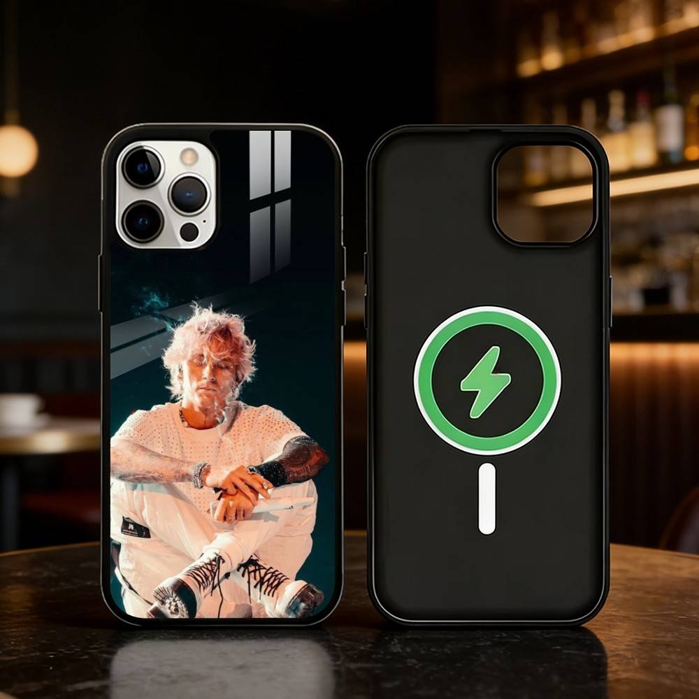MGK LOST A-AMERICANA Phone Case For iPhone 17/16/15/14/13/12/Plus/Pro/Max for Magnetic Wireless Charging