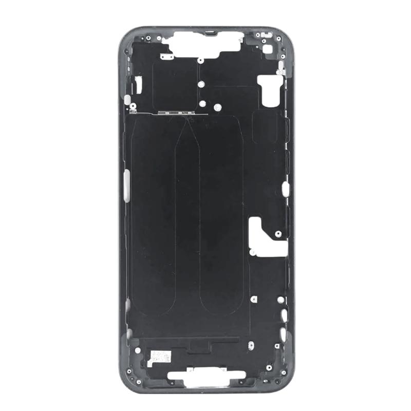 L19-Аккумулятор Новый Задний Корпус Для Iphone 14 Корпус Задняя Крышка+ Средняя Рама Шасси+Лоток Для SIM-карты+Боковые Кнопки Черный