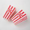 12pcs Folding Paper Popcorn Striped Bags DIY Gifts Snack Containers Popcorn Paper Boxes  Baby Shower
