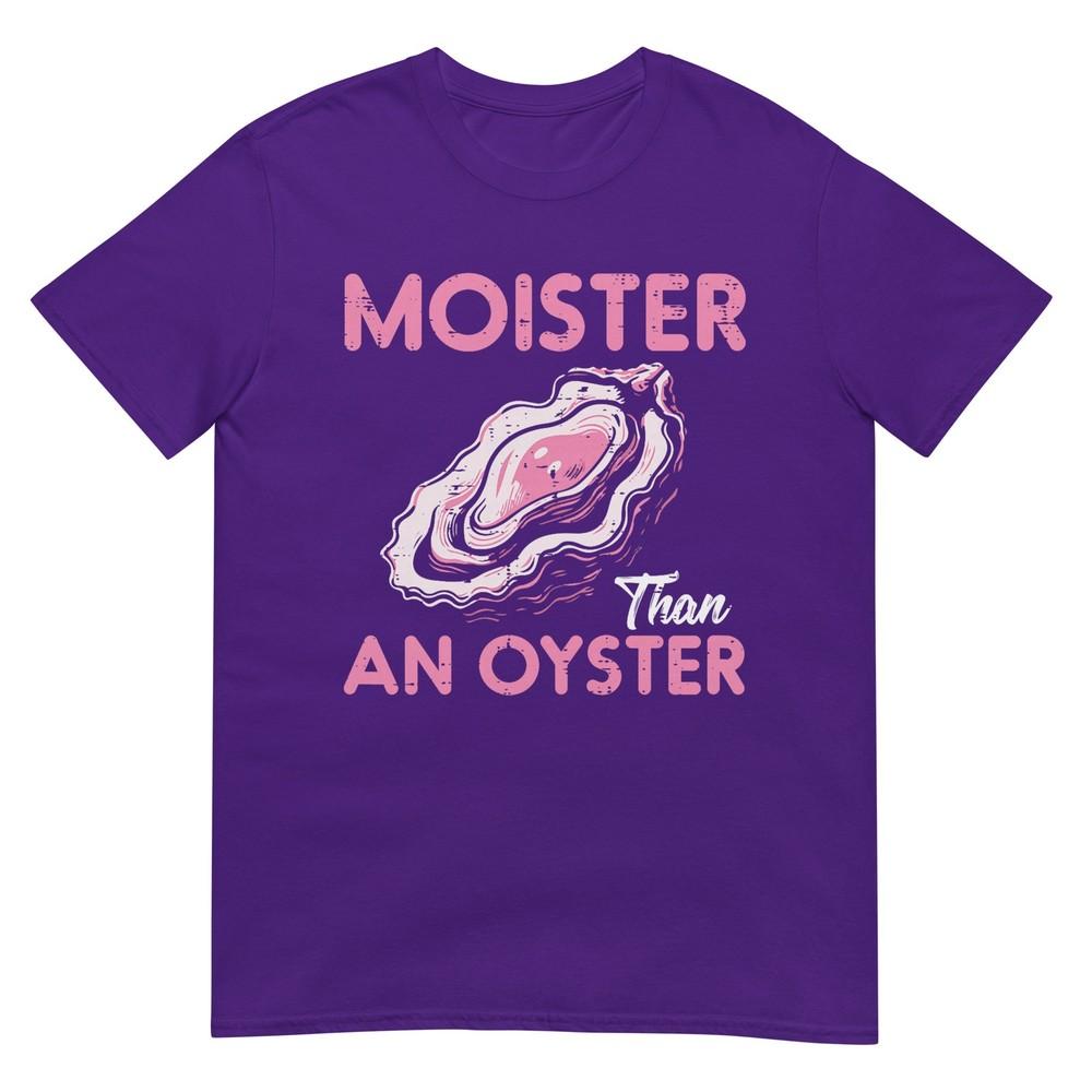 Funny Oyster Inappropriate Adult Humor Weird Cringe Unisex TShirt