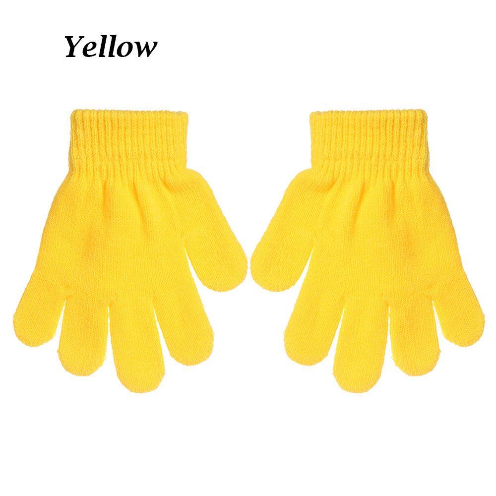 Winter Kids Warm Knitted Glove Stretch Children