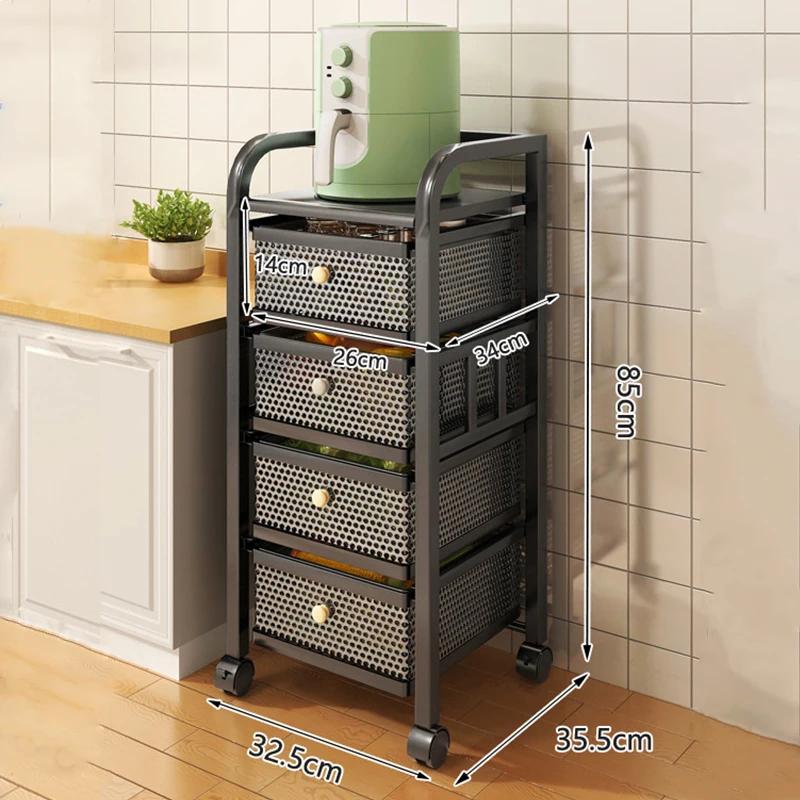 Барная тележка, кухонная полка, дышащая корзина для фруктов, угловая многослойная стойка, стеллаж для хранения, винная тележка, барная тележка для кухни