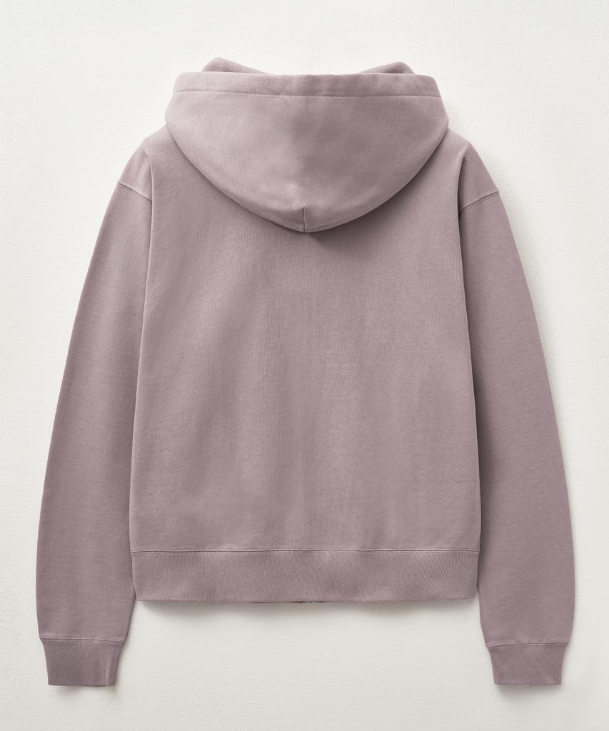 Худи на молнии Satur Theo Cotton All Day, фиолетовое (Тип А)