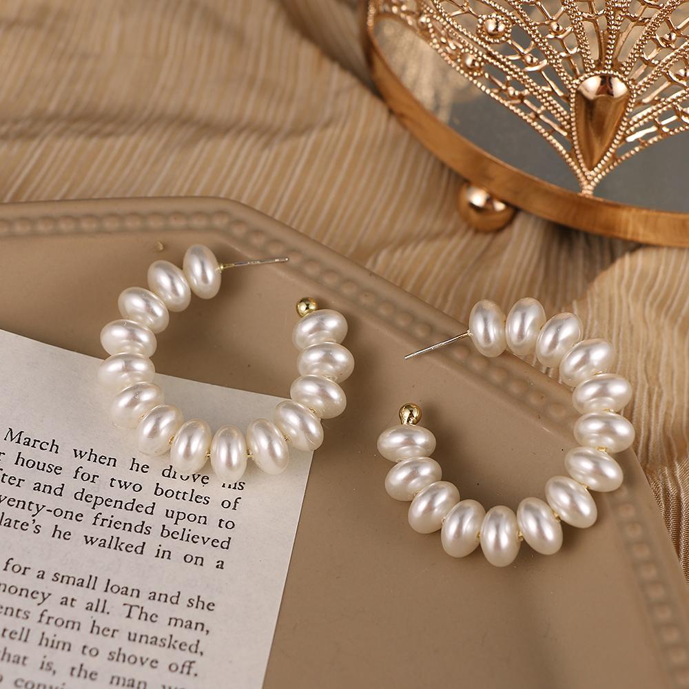 Простые новые модные серьги нерегулярной формы C-образной формы, модные простые серьги, изысканные серьги, ювелирные изделия, подарки