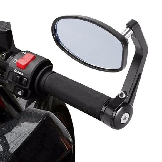 1 пара универсальных мотоциклетных ручек, сменные боковые зеркала заднего вида