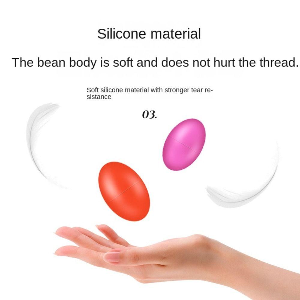 Резиновые поплавки Bal Рыбалка Плавающие бобы Рыбалка Пространственные бобы Поплавок Бобы Овальный поплавок Рыбные бобы