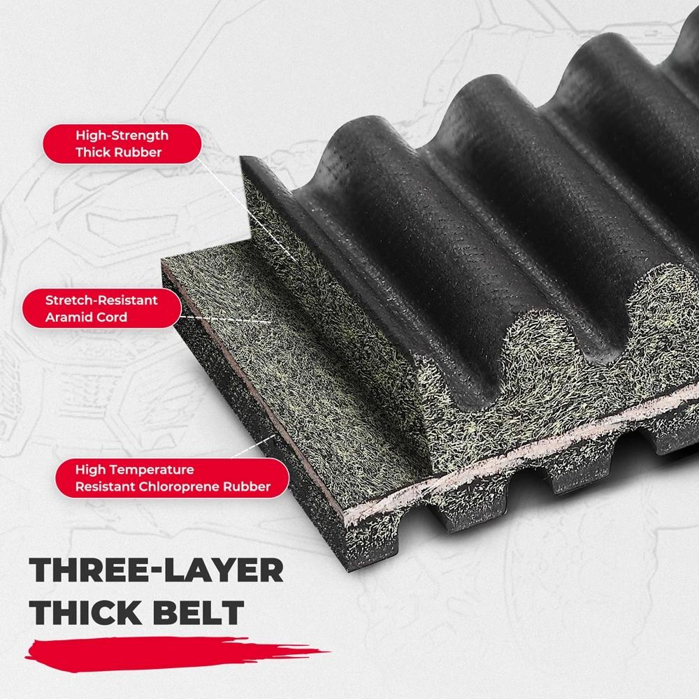 CVT Drive Belt For Can-am X3 Maverick X3 Max R RR 4x4 XMR XDS XRC XRS DS RS Turbo 900 422280652 422280651 49C4266 422280654 UTV