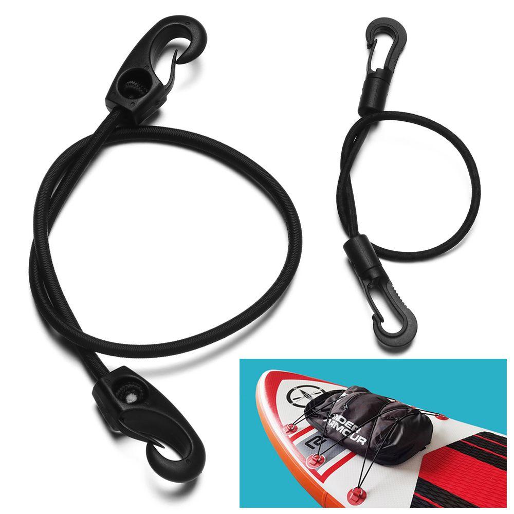 Accessories Surfing Tether Holder Fishing Rod Lanyard Kayak Bungee Tie Down Rope Shock Cord Hook